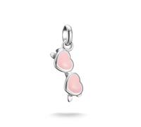 Thomas Sabo Breloque Connect CC1302-007-9 en argent sterling 925 Motif lunettes de soleil roses