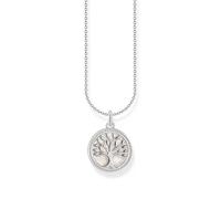 THOMAS SABO KE2220-007-21 Chaîne avec pendentif arbre d'amour en argent sterling 925, taille unique, Argent sterling, Pas de gemme