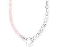 Thomas Sabo Chaîne avec des Perles Rose Argent Sterling 925