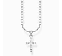 THOMAS SABO Chaîne avec pendentif "Croix" argent avec zirconia-P