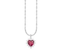 Thomas Sabo Chaîne avec pendentif en forme de cœur Romance Argent 925 recyclé