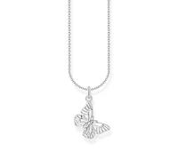 THOMAS SABO Chaîne avec pendentif papillon en argent sterling 925 KE2223-001-21, taille unique, Argent sterling, Pas de gemme