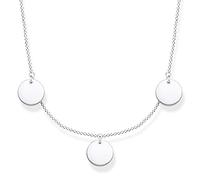 Thomas Sabo Chaîne avec trois médailles argent Argent Sterling 925