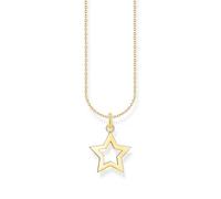 Thomas Sabo chaîne Doré Or Jaune 18 Carats, Argent Sterling 925