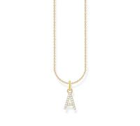 Thomas Sabo chaîne Doré Or Jaune 18 Carats, Argent Sterling 925