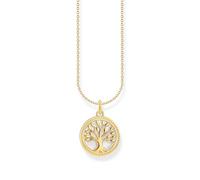 Thomas Sabo chaîne Doré Or Jaune 18 Carats, Argent Sterling 925, Émail À Froid