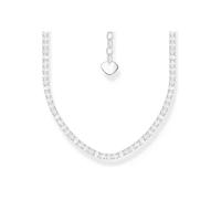THOMAS SABO Chaîne en argent 925 et zircones 32029634, 55, Argent sterling, Pas de pierre précieuse