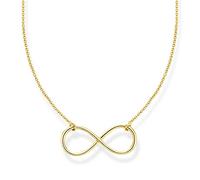 Thomas Sabo Chaîne Infinity or Argent Sterling 925, Doré Or Jaune 18 Carats