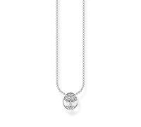 Thomas Sabo , Collier à chaîne argent sterling Oxyde de Zirconium femme, Argenté, One Size - KE2126-051-14-L45V