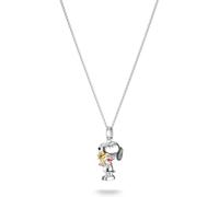 THOMAS SABO Chaîne unisexe en argent 925, émail et oxyde de zirconium