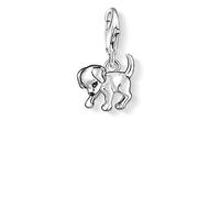 Thomas Sabo Charm Club 0885-007-12 Pendentif-breloque pour femme, en forme de chiot en argent Sterling 925, 1cm