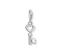 Thomas Sabo Charm Club 0888-001-12 Pendentif-breloque pour femme, en forme de clé à coeur en argent Sterling 925