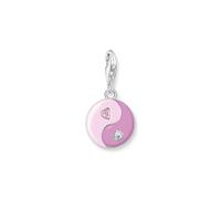 Thomas Sabo Charm Club 2000-041-7 Pendentif original Yin & Yang Argent 925 recyclé Émail froid