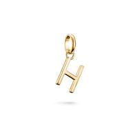 Thomas Sabo Charm Club Connect CC1214-413-39 Breloque en forme de lettre H Plaqué or 18 carats Argent 925 recyclé