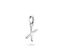 Thomas Sabo Charm Club Connect CC1230-001-21 Breloque lettre X en argent 925 recyclé
