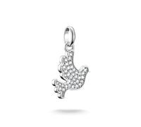 Thomas Sabo Charm Club Connect CC1267-051-14 Breloque en argent 925 recyclé Colombe de la paix