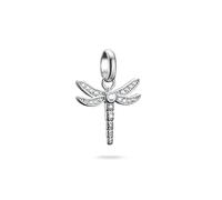 Thomas Sabo Charm Club Connect CC1285-051-14 Breloque en forme de libellule avec pierres en argent 925 recyclé
