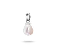 Thomas Sabo Charm Club Connect Charms - Breloque en argent 925 - Motif bonheur et amour, taille unique, Argent sterling, Perle