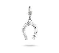 THOMAS SABO Charm Club Pendentif original de la collection Horse & Luck en argent sterling 925, taille unique, Argent sterling, Mix