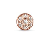 Thomas Sabo Charm en Argent de Loi et Zirconie Rose K0141-416-14
