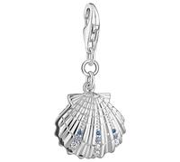 Thomas Sabo Charm pendentif coquillage 925 argent sterling perle d'eau douce de culture spinelle synthétique zirconium