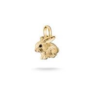 Thomas Sabo Charm pendentif lapin, alliage premium plaqué or 18k