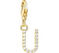 THOMAS SABO Charm pendentif lettre U doré 1984-414-14