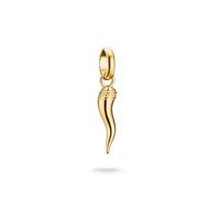 Thomas Sabo Charm pendentif trèfle, alliage premium plaqué or 18k
