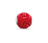 Thomas Sabo Charm Rose Rouge - Argent 925 Sterling