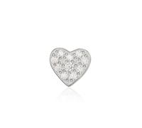 Thomas Sabo Clou d'oreille unique c?ur avec pavé argent Argent Sterling 925