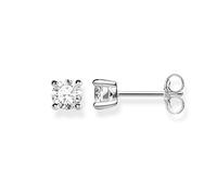 Thomas Sabo Clous d'oreilles H1965-051-14 pierre blanche Argent Sterling 925 Femme