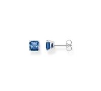 Thomas Sabo Clous d'oreilles pierre bleue argent Argent Sterling 925