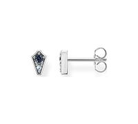 Thomas Sabo Clous d'oreilles Royalty avec pierres argent Argent Sterling 925, Noirci