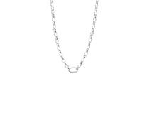 THOMAS SABO Collier à breloques en argent avec lien de connexion - Argent sterling 925 recyclé - Personnalisable