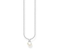 Thomas Sabo , Collier à chaîne argent sterling Oxyde de Zirconium femme, Argenté, One Size - KE2121-167-14-L45V