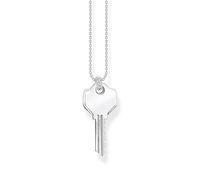 Thomas Sabo , Collier à chaîne argent sterling Oxyde de Zirconium femme, Argenté, One Size - KE2129-001-21-L45V