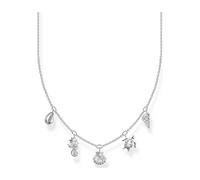 Thomas Sabo - Collier avec des créatures marines argentées - Femme - Accessoires - Gris - Taille: ONE Size