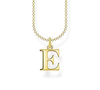 THOMAS SABO Collier en argent doré lettre E KE2014-413-39