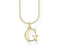Thomas Sabo Collier en argent doré lettre G KE2016-413-39