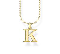 THOMAS SABO Collier en argent doré lettre K KE2020-413-39