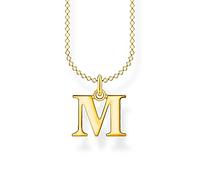 THOMAS SABO Collier en argent doré lettre M KE⟩ 413-39