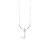 Thomas Sabo Collier lettre J en argent sterling 925 avec zircone KE2249-051-14
