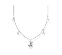 Thomas Sabo - Collier Renard Polaire avec pierres blanches argent - Femme - Accessoires - Gris - Taille: ONE Size