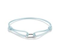 THOMAS SABO Connect C1210-001-17-L24V Bracelet textile en argent sterling 925 Turquoise