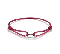 THOMAS SABO Connect C1210-001-50-L24V Bracelet textile en argent sterling 925 Rouge