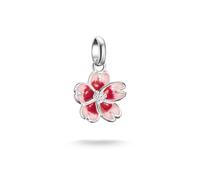 THOMAS SABO Connect CC1343-007-9 Breloque en argent sterling 925 Motif fleur de cerisier