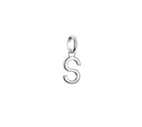 THOMAS SABO Connect Charm Charm Lettre S - Argent 925 recyclé - Personnalisable Lettre Bijoux pour Bracelet & Chaîne