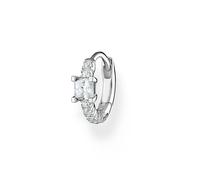 Thomas Sabo - Créole unique avec pierres blanches - Argent Sterling 925