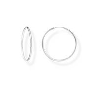 Thomas Sabo CR728-001-21 Boucles d'oreilles créoles en argent sterling 925 Taille moyenne, taille unique, Argent sterling, Pas de gemme