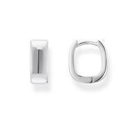 THOMAS SABO CR743-001-21 Créoles carrées en argent 925 recyclé, taille unique, Argent sterling Argent, Pas de gemme